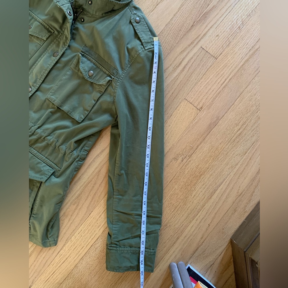 ❌SOLD❌ GAP // Forest Green Canvas Jacket - Picture 6 of 12